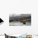 Eilean Donan Castle Misty Wall Decal