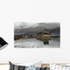Eilean Donan Castle Misty Wall Decal