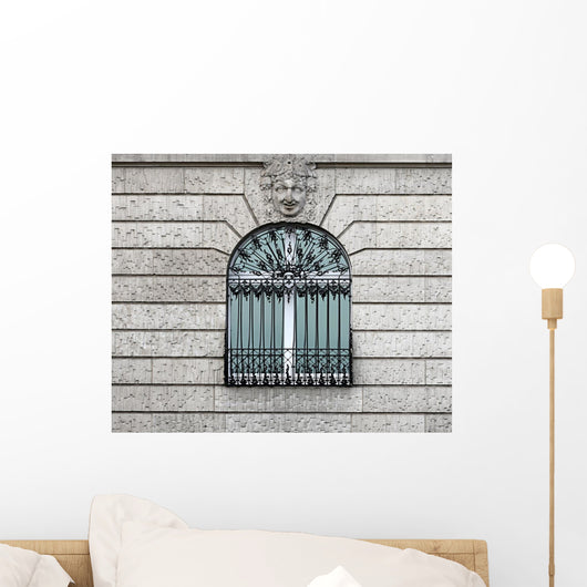 Fenetre Et Barreaudage Wall Decal