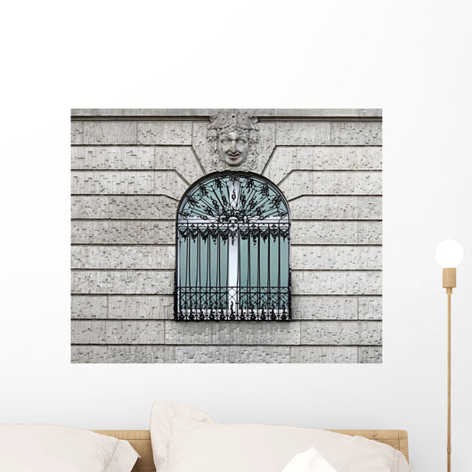 Fenetre Et Barreaudage Wall Decal