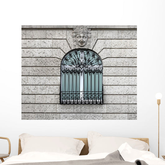 Fenetre Et Barreaudage Wall Decal