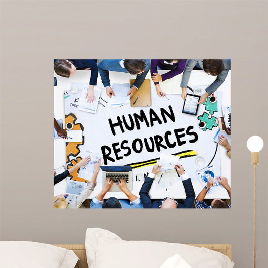 Human Resources Employment Job Wall Decal