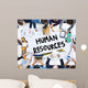 Human Resources Employment Job Wall Decal