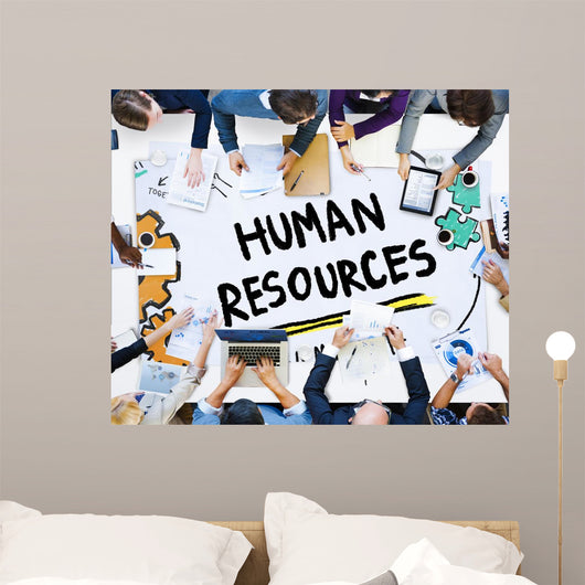 Human Resources Employment Job Wall Decal