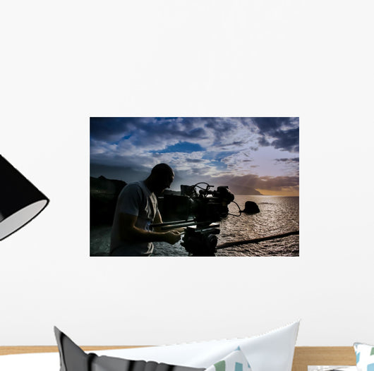 Cameraman Wall Decal