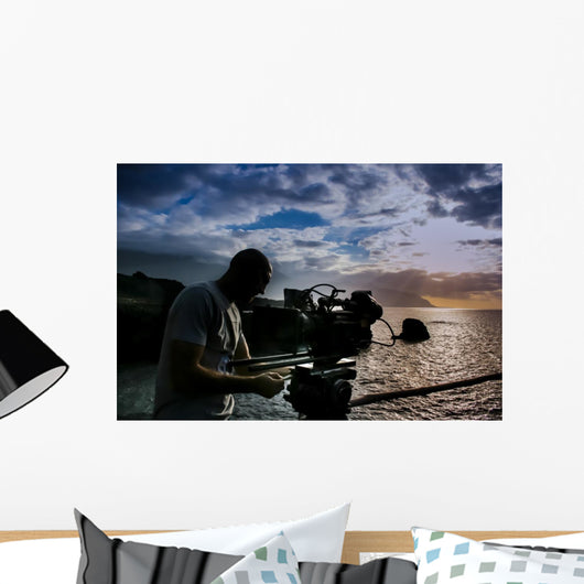 Cameraman Wall Decal