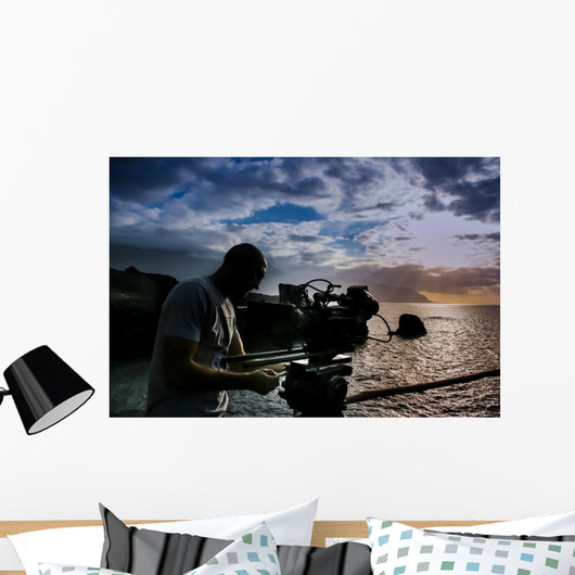 Cameraman Wall Decal