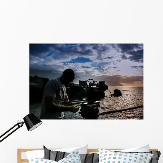 Cameraman Wall Decal