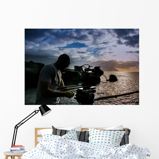 Cameraman Wall Decal
