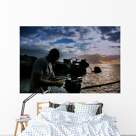 Cameraman Wall Decal