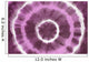 Tie Dyed Purple Wall Decal