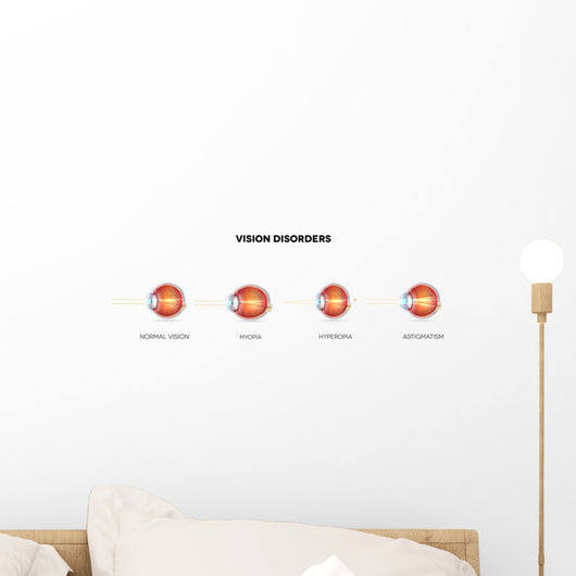 Eyesight Disorders Normal Eye Wall Decal