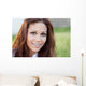 Portrait Beautiful Girl with Wall Decal