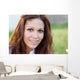 Portrait Beautiful Girl with Wall Decal
