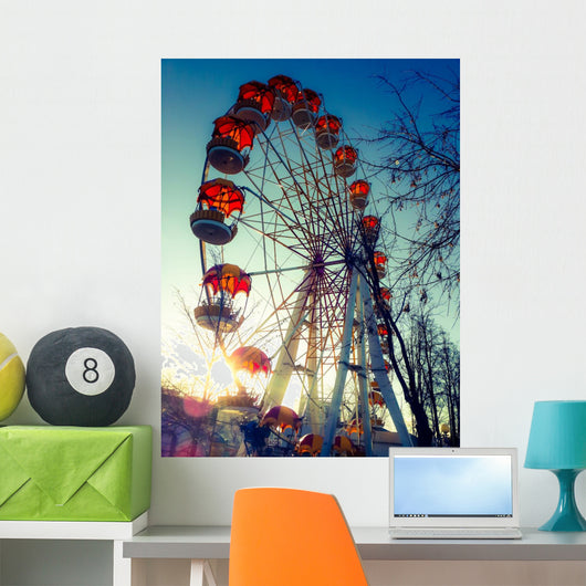 Ferris Wheel Style Instagram Wall Decal