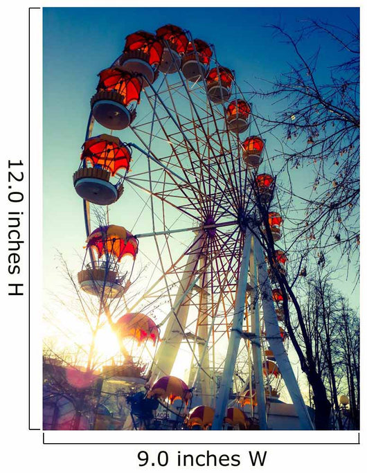 Ferris Wheel Style Instagram Wall Decal