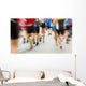 Motion Blurred Runner Wall Decal