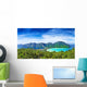 Panorama of Phi-Phi island, Krabi Province, Thailand Wall Mural