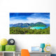 Panorama of Phi-Phi island, Krabi Province, Thailand Wall Mural