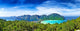 Panorama of Phi-Phi island, Krabi Province, Thailand Wall Mural