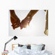 Couple Hands Holding Together Wall Decal