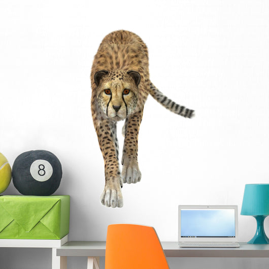 Cheetah Wall Decal Design 4