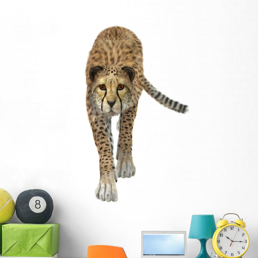 Cheetah Wall Decal Design 4
