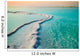 Dead Sea Salt Shore Wall Decal