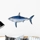 Polygon Shark Wall Decal