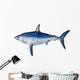 Polygon Shark Wall Decal