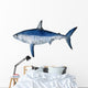 Polygon Shark Wall Decal
