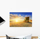 Miami South Beach Sunrise Wall Decal