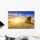 Miami South Beach Sunrise Wall Decal