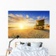 Miami South Beach Sunrise Wall Decal