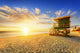 Miami South Beach Sunrise Wall Decal