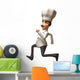 Chef Cook Running Wall Decal