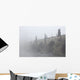 Morning Fog over Charles Wall Decal