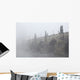 Morning Fog over Charles Wall Decal