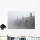 Morning Fog over Charles Wall Decal
