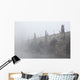Morning Fog over Charles Wall Decal