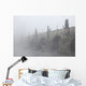 Morning Fog over Charles Wall Decal