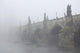 Morning Fog over Charles Wall Decal