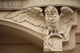 Owl Art Nouveau Building Wall Decal