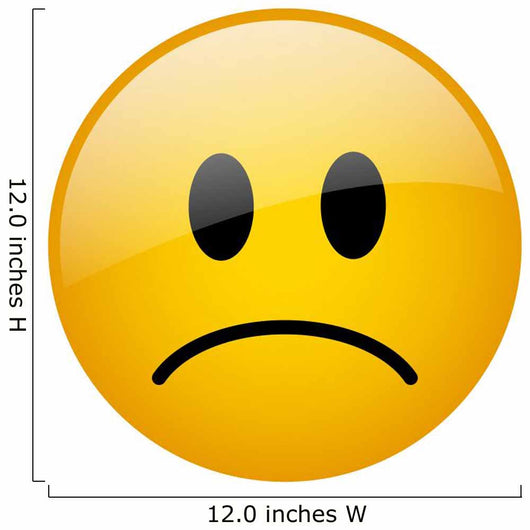 Vector Glass Smile Wall Decal Design 1