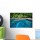 Tropical Island and Coral Wall Decal