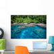 Tropical Island and Coral Wall Decal