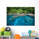 Tropical Island and Coral Wall Decal