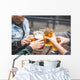 Group Friends Enjoying Beer Wall Decal