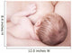 Close-up Newborn Baby Breastfeeding Wall Decal