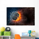 Speedometer Fire and Water Wall Decal